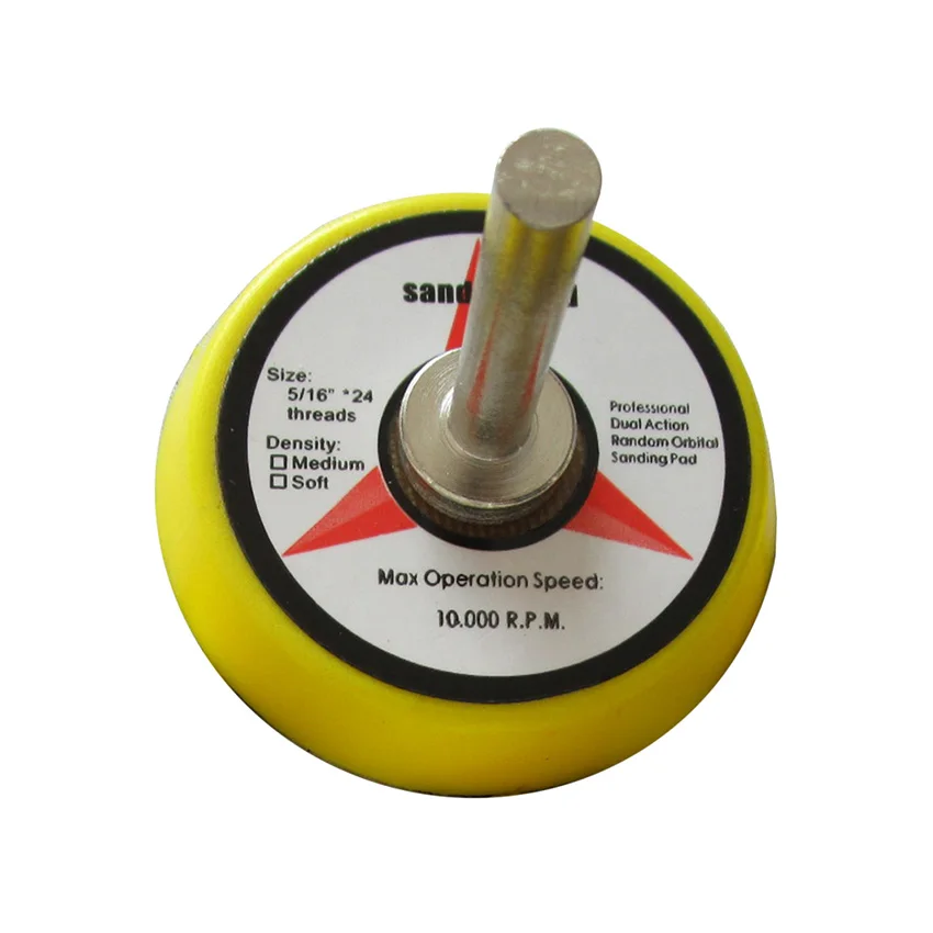 2 Inch Sanding Backup Pad 6mm Shank Sander Backing Pad Hook and Loop for Grinding & Polishing
2 Inch Sanding Backup Pad 6mm Shank Sander Backing Pad Hook and Loop for Grinding & Polishing