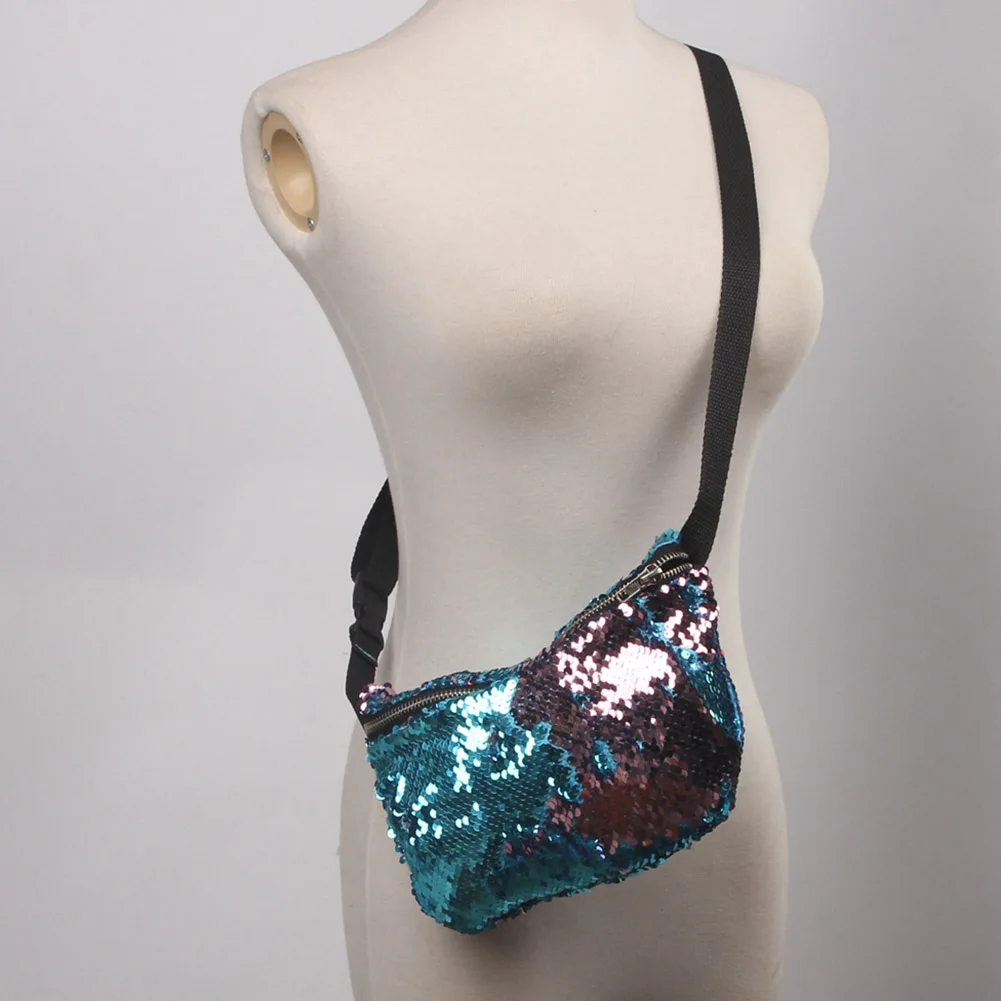 Women Sequin Glitter Shiny Waist Pack Belt Shoulder Bag Multifunction Pouch Purse OH66
Women Sequin Glitter Shiny Waist Pack Belt Shoulder Bag Multifunction Pouch Purse OH66