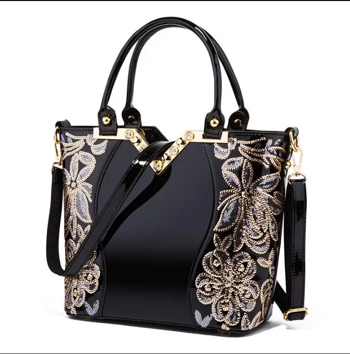 2019 Patent Leather Shoulder Bag Female Evening Party Bags Brand Designer Handbags Large Capacity Women Sequined Cross Body Tote
2019 Patent Leather Shoulder Bag Female Evening Party Bags Brand Designer Handbags Large Capacity Women Sequined Cross Body Tote