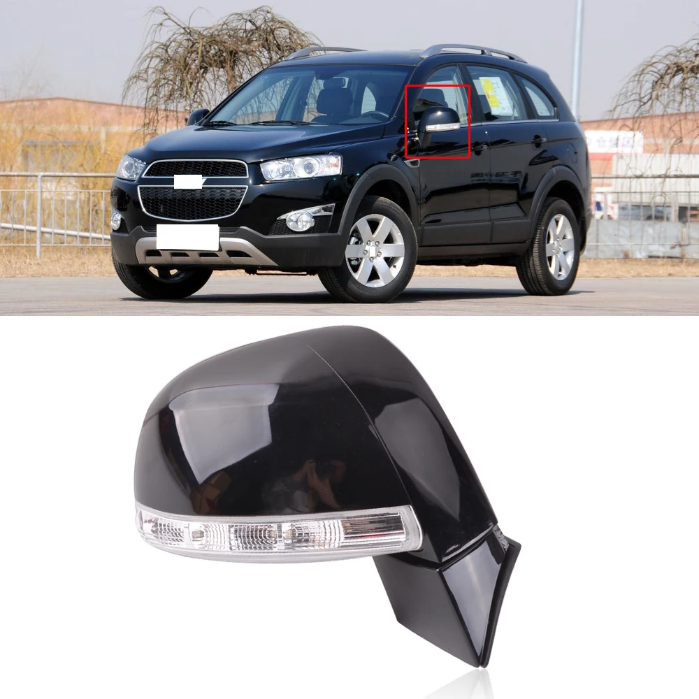 CAPQX 1PCS 6 /8 wire For Chevrolet Captive 2008-2010 Side Rear View Mirror with LED indicator light Rearview mirror assembly
CAPQX 1PCS 6 /8 wire For Chevrolet Captive 2008-2010 Side Rear View Mirror with LED indicator light Rearview mirror assembly