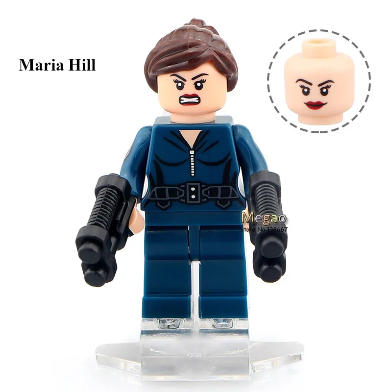 0225 Maria Hill Super Hero The Avengers Mini toys Building Blocks Models Single Sale Toys Best
0225 Maria Hill Super Hero The Avengers Mini toys Building Blocks Models Single Sale Toys Best