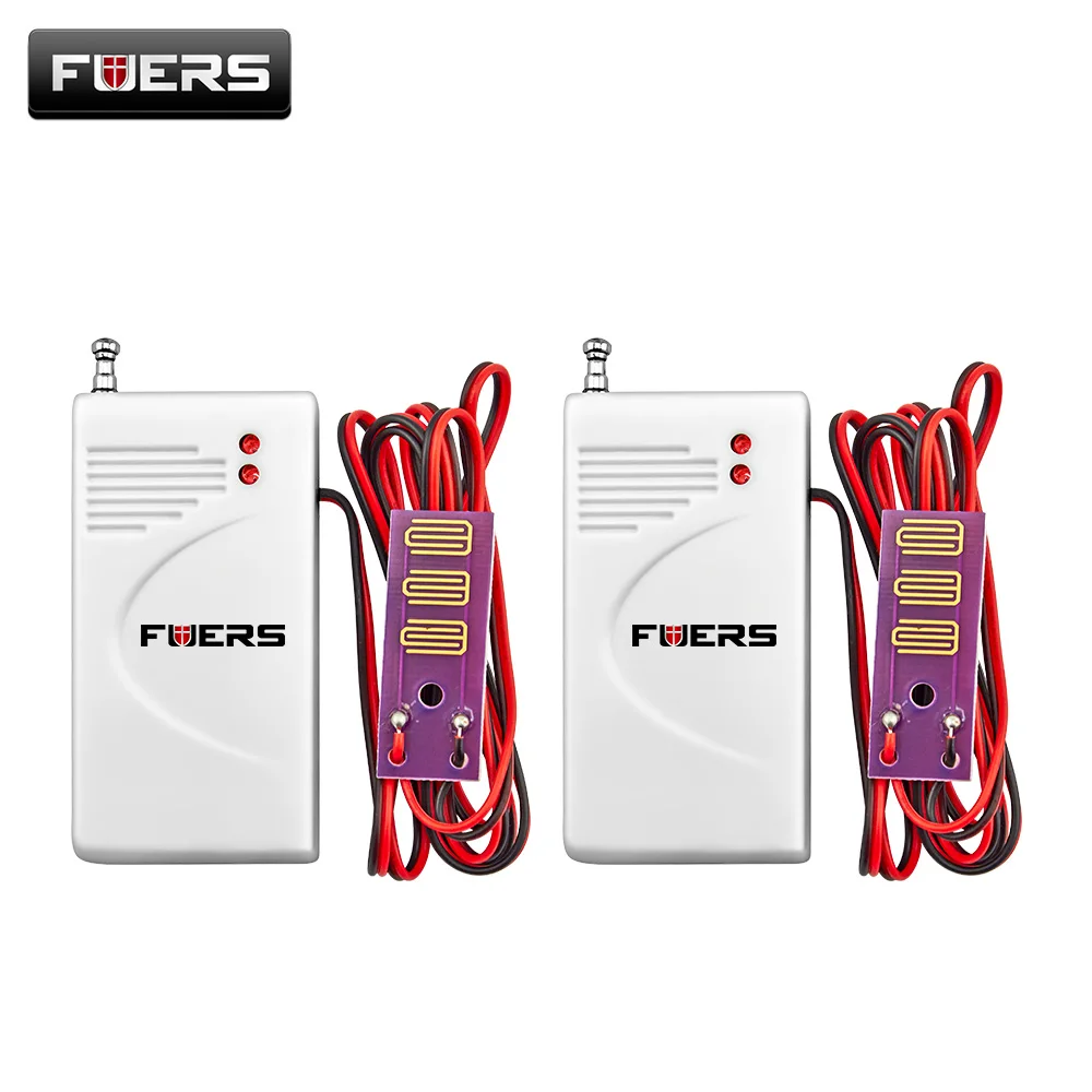 Fuers Wireless 433MHz Water Leak Sensor Intrusion Detector Work With GSM Home Security Burglar Smart Alarm Water Leakage Sensor
Fuers Wireless 433MHz Water Leak Sensor Intrusion Detector Work With GSM Home Security Burglar Smart Alarm Water Leakage Sensor