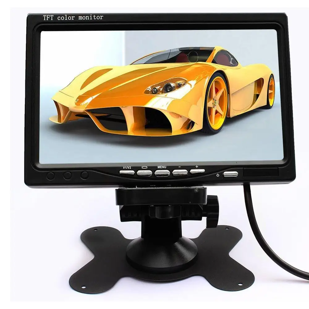 7'' Car Rearview Screen TFT-LCD Display Car Monitor Car Mirror combine with 2 AV input car rearview monitor for parking Rearview
7'' Car Rearview Screen TFT-LCD Display Car Monitor Car Mirror combine with 2 AV input car rearview monitor for parking Rearview