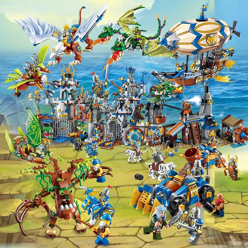 Enlighten The War Of Glory Battle Bunker Vessel Castle Mecha Robot Chariot Destroyer DIY Building Blocks Toy for Children no Box
Enlighten The War Of Glory Battle Bunker Vessel Castle Mecha Robot Chariot Destroyer DIY Building Blocks Toy for Children no Box