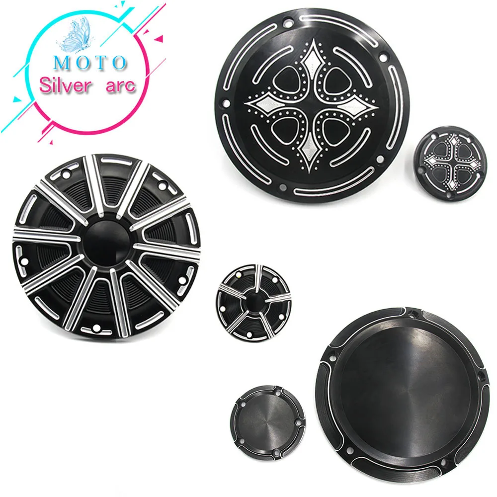 Motorcycle CNC Derby Timer Timing Engine Cover For Harley Dyna FLD Street Glide FLHTK FLHRS FatBoy FXSTB
Motorcycle CNC Derby Timer Timing Engine Cover For Harley Dyna FLD Street Glide FLHTK FLHRS FatBoy FXSTB