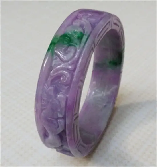 NEW UNIQUE VINTAGE HAND-CARVED CHINESE PURPLE JADEITE JADE BANGLE BRACELET 59MM a 5.19
NEW UNIQUE VINTAGE HAND-CARVED CHINESE PURPLE JADEITE JADE BANGLE BRACELET 59MM a 5.19
