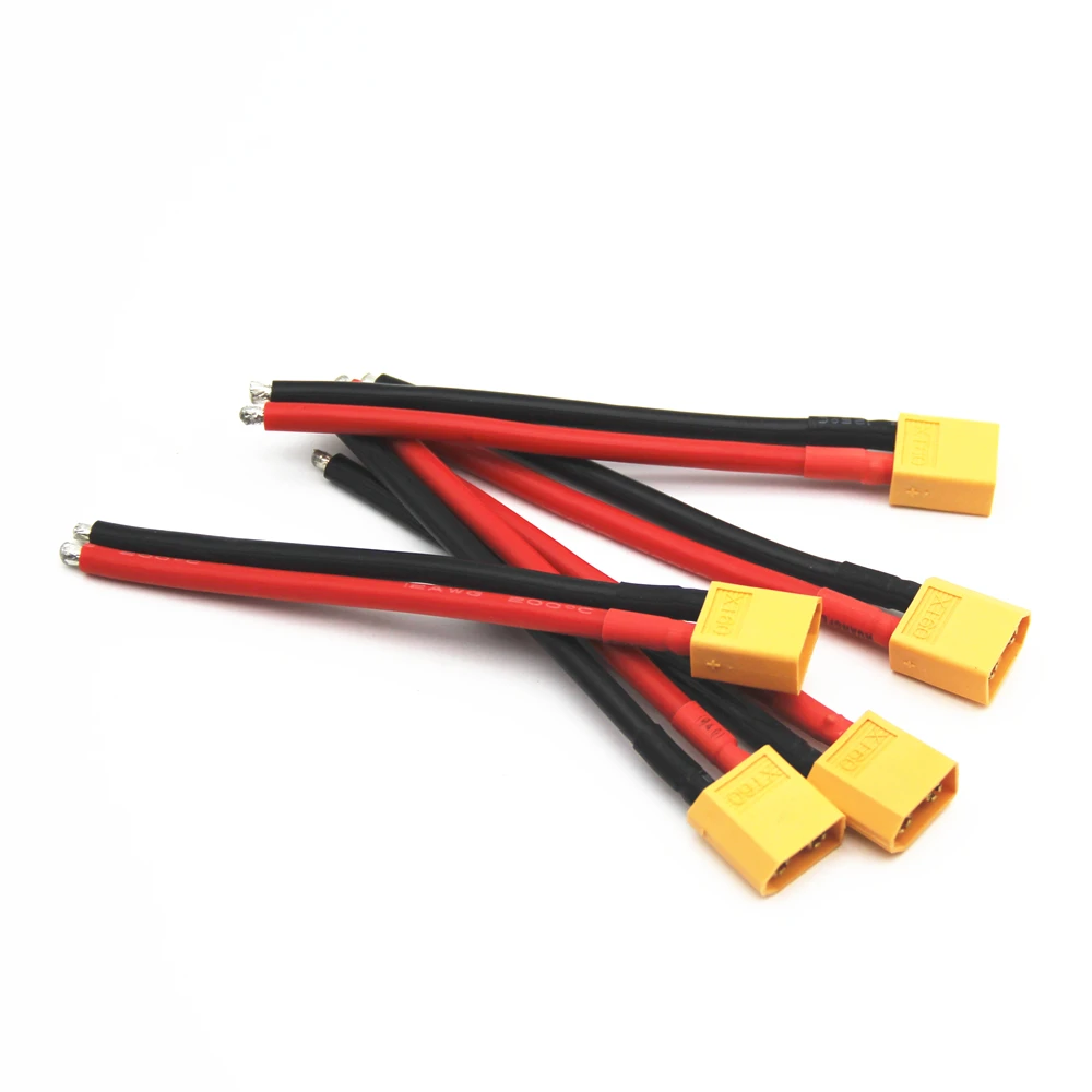3PCS XT60 Male Connector 12AWG Soft Silicone Wire Cable for RC Lipo Battery adapter
3PCS XT60 Male Connector 12AWG Soft Silicone Wire Cable for RC Lipo Battery adapter
