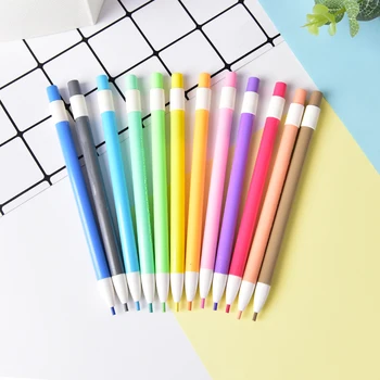 12pcs/pack Knock Type Color Pencils For Drawing Kids Mechanical Pencil Cute Stationary Office School Supplies
12pcs/pack Knock Type Color Pencils For Drawing Kids Mechanical Pencil Cute Stationary Office School Supplies