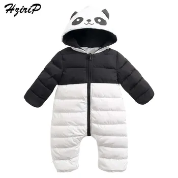 HziriP New 2017 Winter Boys Girls Rompers Panda Thick Plus Velvet Cotton Jumpsuit High Quality Hooded Down Infant Baby Clothing
HziriP New 2017 Winter Boys Girls Rompers Panda Thick Plus Velvet Cotton Jumpsuit High Quality Hooded Down Infant Baby Clothing