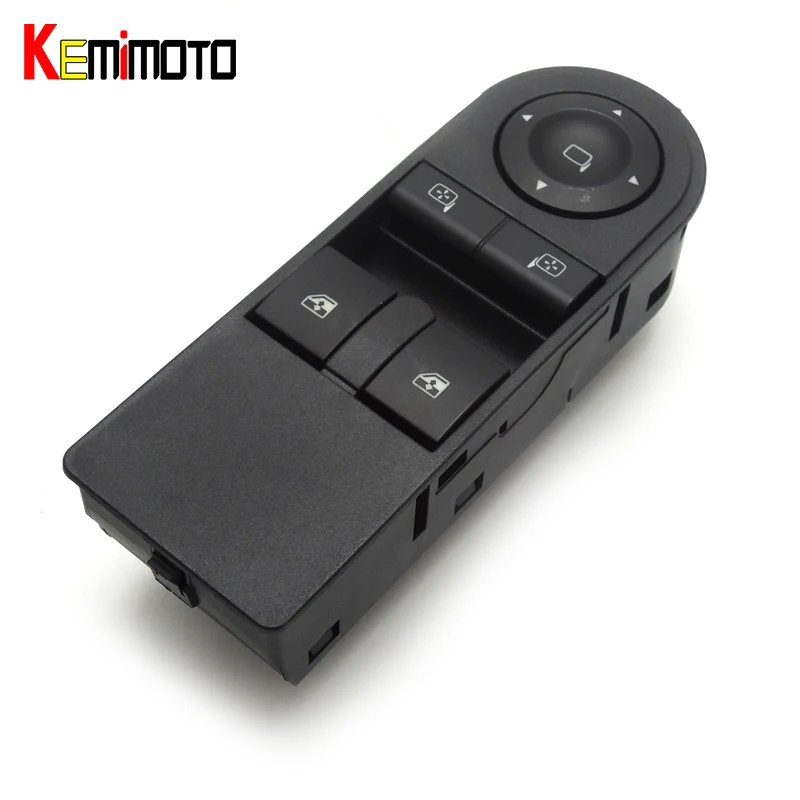 KEMiMOTO New Brand Window Switch for Opel Astra H 2005-2010 Zafira B 2005-2015 13228706
KEMiMOTO New Brand Window Switch for Opel Astra H 2005-2010 Zafira B 2005-2015 13228706