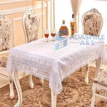 New Europe Style Crochet Tablecloth Rectangular Woven Satin Table Cloth for Wedding Dinning Table Cover
New Europe Style Crochet Tablecloth Rectangular Woven Satin Table Cloth for Wedding Dinning Table Cover