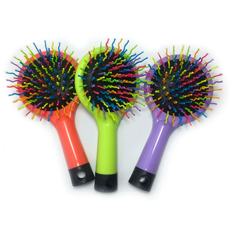 1 Piece Hot Selling Rainbow Volume Anti-static Magic Hair Curl Straight Massage Comb Brush Styling Tools With Mirror
1 Piece Hot Selling Rainbow Volume Anti-static Magic Hair Curl Straight Massage Comb Brush Styling Tools With Mirror