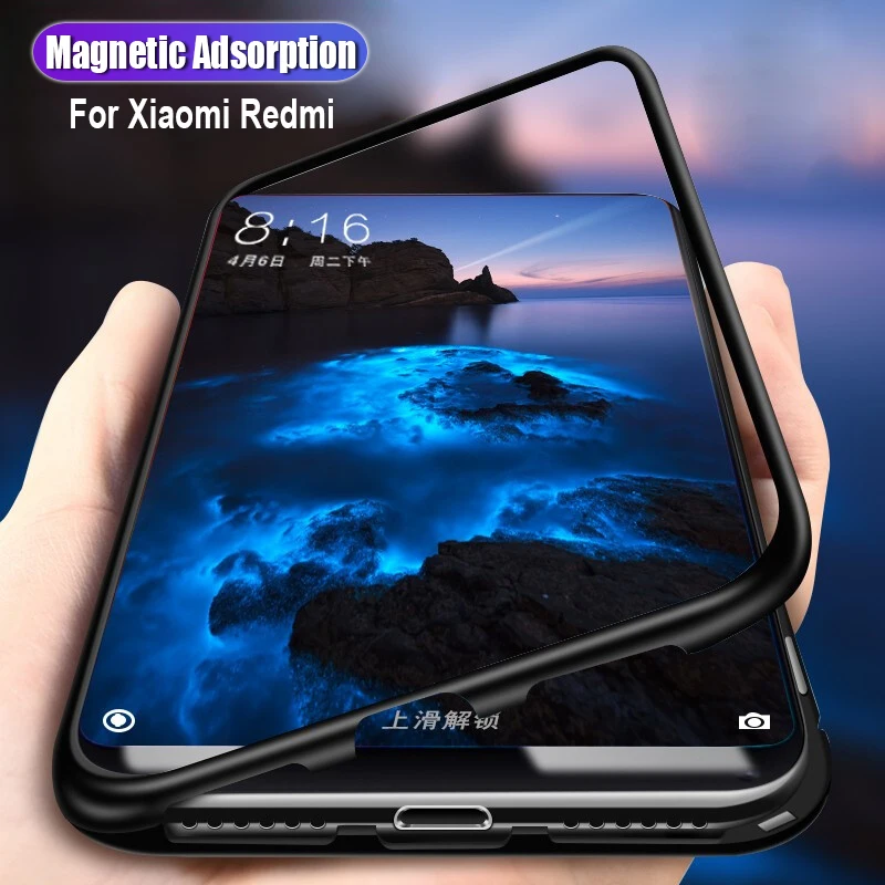 Magnetic Adsorption case for Xiaomi mi 8 lite bumper black tempered glass cover Phone case for Xiaomi redmi note 5 6 7 pro coque
Magnetic Adsorption case for Xiaomi mi 8 lite bumper black tempered glass cover Phone case for Xiaomi redmi note 5 6 7 pro coque