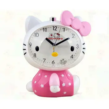 2016 Hello Kitty Children Mute Alarm Clock With Night Light Multiple Ring Tones Bedside Alarm Birthday Gift
2016 Hello Kitty Children Mute Alarm Clock With Night Light Multiple Ring Tones Bedside Alarm Birthday Gift