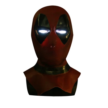 Deadpool Cosplay Mask Wade Wilson Dedpul Costume Deuce Submarine Dump of A Daddy Headwear Adults Halloween Light-Emitting Latex
Deadpool Cosplay Mask Wade Wilson Dedpul Costume Deuce Submarine Dump of A Daddy Headwear Adults Halloween Light-Emitting Latex