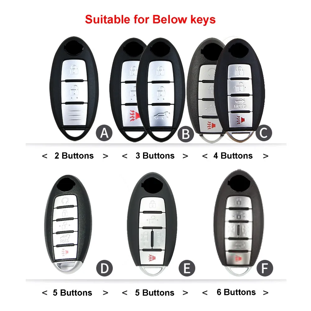 10x For Nissan Versa Altima Armada Maxima for Titan for Infiniti M35 JX35 Q50 Carbon Fiber Silicone Key Cover Car Styling Case 
10x For Nissan Versa Altima Armada Maxima for Titan for Infiniti M35 JX35 Q50 Carbon Fiber Silicone Key Cover Car Styling Case