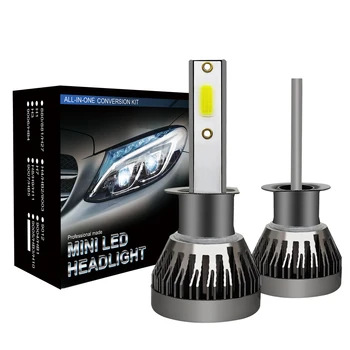 2 X H1 MINI1 LED Car SUV Headlight Bulb 9V To 36V 18W 3000LM 6000K Cold White 200m Light Range IP68 Waterproof for All In One
2 X H1 MINI1 LED Car SUV Headlight Bulb 9V To 36V 18W 3000LM 6000K Cold White 200m Light Range IP68 Waterproof for All In One