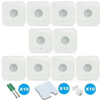 10 Pcs 433MHz Wireless PIR Sensor Passive Infrared Detector for Alarm Security System
10 Pcs 433MHz Wireless PIR Sensor Passive Infrared Detector for Alarm Security System