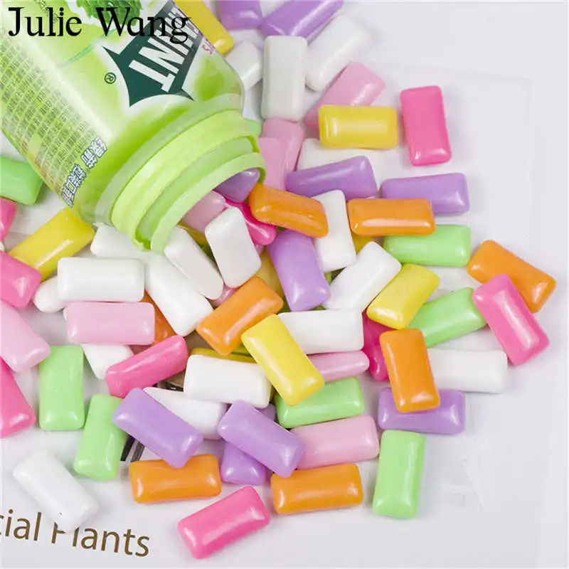 Julie Wang 20PCS Resin Artificial Food Chewing Gum Slime Colorful Pendants Jewelry Making Accessory Home Table Decor Props
Julie Wang 20PCS Resin Artificial Food Chewing Gum Slime Colorful Pendants Jewelry Making Accessory Home Table Decor Props