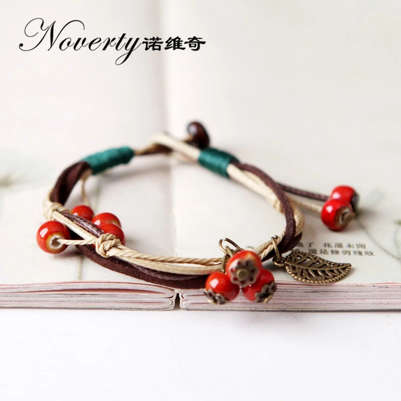 2019 New Bohemia Multi-layer Ceramic Beads Leaves Charm Bracelets for Women Girls Lovers Gifts
2019 New Bohemia Multi-layer Ceramic Beads Leaves Charm Bracelets for Women Girls Lovers Gifts