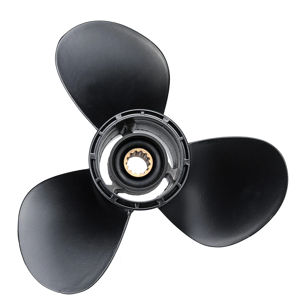 11 1/2 x 13 Inch Aluminum Alloy Boat Outboard Propeller for Suzuki 35-65HP 58100-94313-019 3 Blades 13 Spline Tooths R Rotation
11 1/2 x 13 Inch Aluminum Alloy Boat Outboard Propeller for Suzuki 35-65HP 58100-94313-019 3 Blades 13 Spline Tooths R Rotation