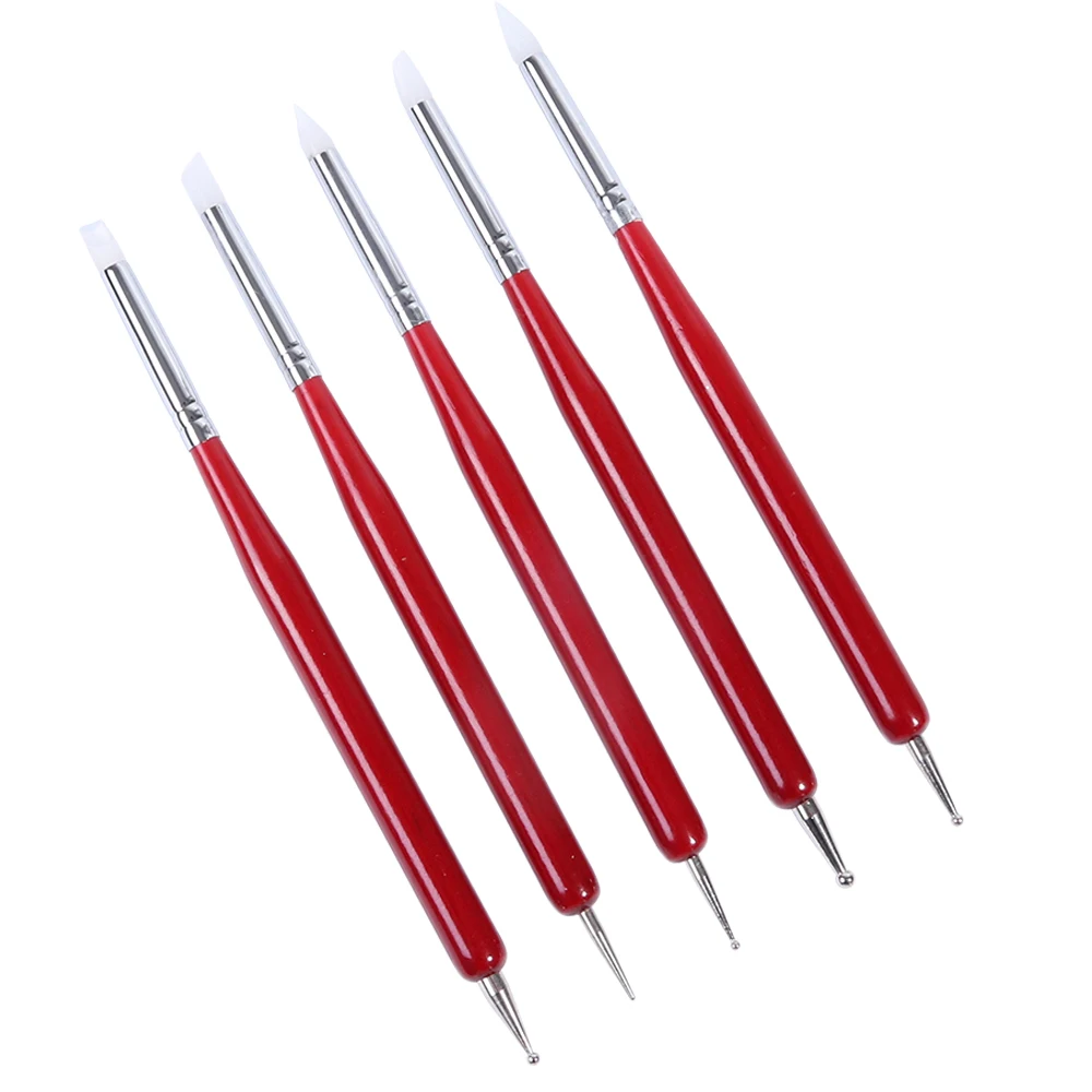 5Pcs Double-Ended Nail Art Dotting Pen Set Wooden Handle UV Gel Polish Painting Brush Pen Nail Art Rhinestones Pick Tools SAP13
5Pcs Double-Ended Nail Art Dotting Pen Set Wooden Handle UV Gel Polish Painting Brush Pen Nail Art Rhinestones Pick Tools SAP13