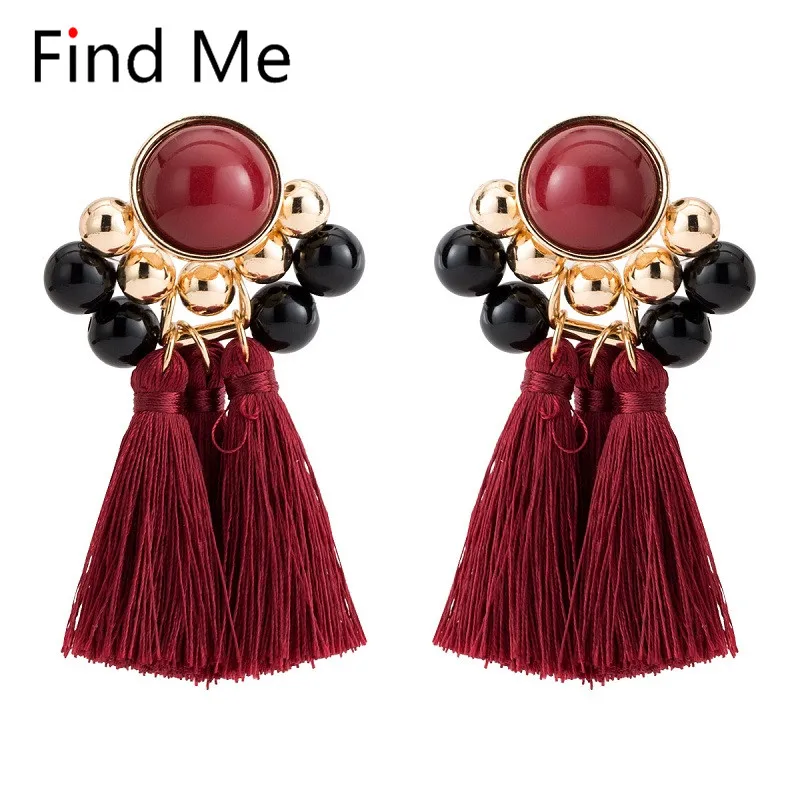 Find Me 2019 Fashion Vintage beads long tassels Drop Earrings for Women Jewelry boho multilayer resin Dangle Earrings wholesale
Find Me 2019 Fashion Vintage beads long tassels Drop Earrings for Women Jewelry boho multilayer resin Dangle Earrings wholesale