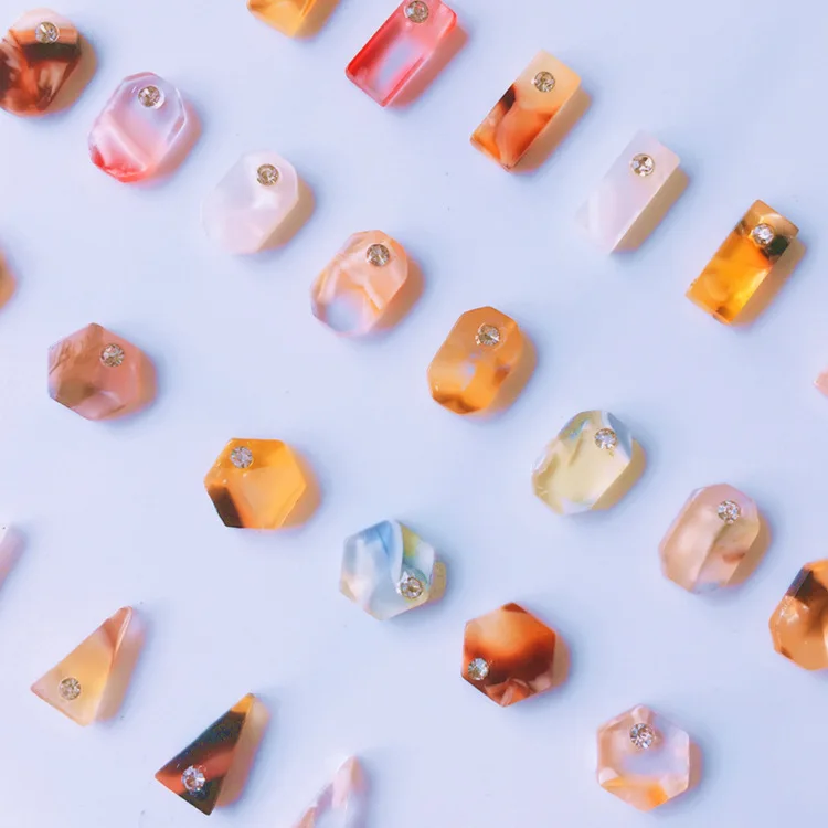 20pcs/lot 3D diamond amber Nail art Decoration Japanese trend style nails rhinestone Accessories top-level Manicure Charms
20pcs/lot 3D diamond amber Nail art Decoration Japanese trend style nails rhinestone Accessories top-level Manicure Charms