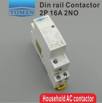 1PCS TOCT1 2P 16A 220V/230V 50/60HZ Din rail Household ac Modular contactor 2NO or 1NO 1NC
1PCS TOCT1 2P 16A 220V/230V 50/60HZ Din rail Household ac Modular contactor 2NO or 1NO 1NC
