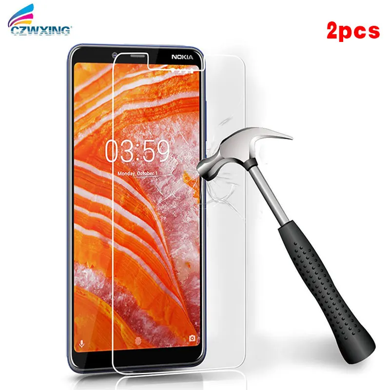2pcs Tempered Glass For Nokia 3.1 plus Screen Protector For Nokia 3.1 plus 3.1plus 3.1+ TA-1118 Nokia3.1 pelicula de Screen Film
2pcs Tempered Glass For Nokia 3.1 plus Screen Protector For Nokia 3.1 plus 3.1plus 3.1+ TA-1118 Nokia3.1 pelicula de Screen Film