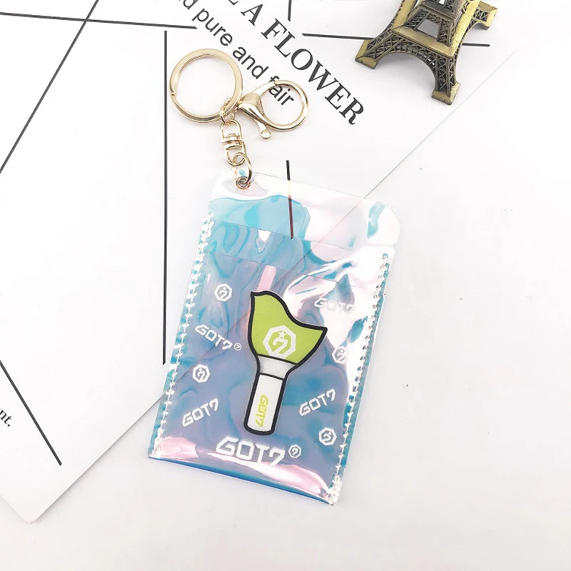 Kpop GOT7 Keychain Accessories Transparent Laser Card Holder GOT7 Keyring Pendant GOT7 Fans Gift Drop Shipping
Kpop GOT7 Keychain Accessories Transparent Laser Card Holder GOT7 Keyring Pendant GOT7 Fans Gift Drop Shipping