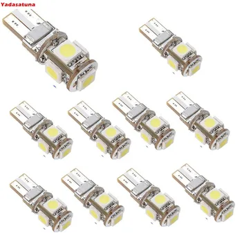 10 Pieces Lampada Pingo W5W 194 T10 5 Led Branca Cambus Canceller W5w 6000k
10 Pieces Lampada Pingo W5W 194 T10 5 Led Branca Cambus Canceller W5w 6000k