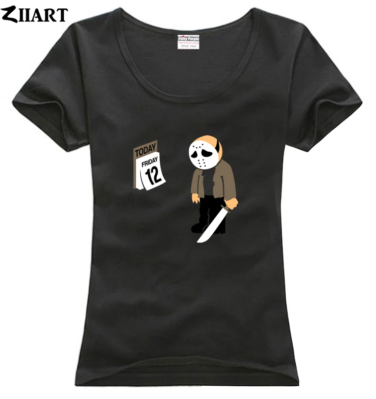 friday 13th funny today FRIDAY the twelfth couple clothes girl woman female o-neck cotton short-sleeve T-shirt
friday 13th funny today FRIDAY the twelfth couple clothes girl woman female o-neck cotton short-sleeve T-shirt