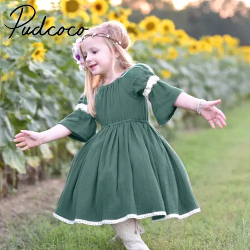 Summer Sundress Toddler Baby Girls Dress Cotton Princess Party Pageant Dresses Kids Clothes Vestidos 6M-4Y
Summer Sundress Toddler Baby Girls Dress Cotton Princess Party Pageant Dresses Kids Clothes Vestidos 6M-4Y