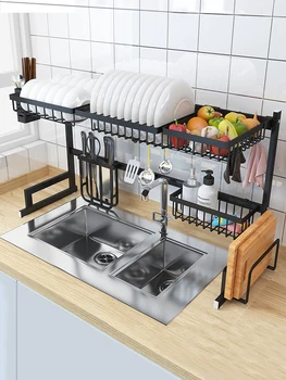 Stainless Steel Kitchen Sink Drying Rack Foldable Household Storage Holder Dish Drain Rack Tableware Shelf Organize
Stainless Steel Kitchen Sink Drying Rack Foldable Household Storage Holder Dish Drain Rack Tableware Shelf Organize