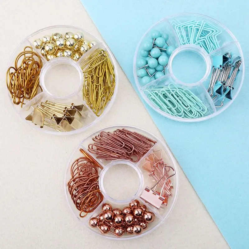 65pcs/set Decorative Paper Clips Set Push Pin Map Tacks Long Tail Stationery Office School Supplies
65pcs/set Decorative Paper Clips Set Push Pin Map Tacks Long Tail Stationery Office School Supplies