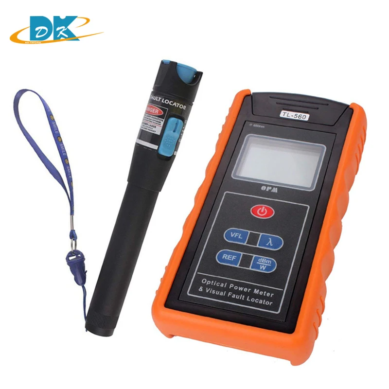 TL-560 tl512 optical light source -70-+10dBm Optical Power Meter With SC FC Connector and 10mW Visual Fault Locator 650nm
TL-560 tl512 optical light source -70-+10dBm Optical Power Meter With SC FC Connector and 10mW Visual Fault Locator 650nm