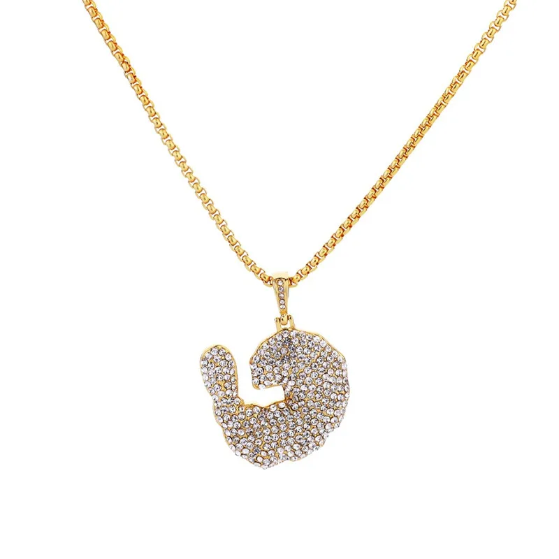 LUFANG Fashion Jewelry Hip Hop Rock Shrimp Meat Pendant Necklace 2020 Punk Original Gold Silver Color Crystal Necklace For Women
LUFANG Fashion Jewelry Hip Hop Rock Shrimp Meat Pendant Necklace 2020 Punk Original Gold Silver Color Crystal Necklace For Women