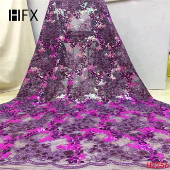 HFX Hot Sale Purple Sequin Embroidery Lace, Nigerian Blush Pink Lace Fabrics, African Lace Fabric 2019 With Flower F2256
HFX Hot Sale Purple Sequin Embroidery Lace, Nigerian Blush Pink Lace Fabrics, African Lace Fabric 2019 With Flower F2256
