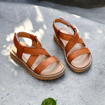 Girls Sandals Genuine Leather Kids Summer Shoes Comfortable Baby Beach Shoes Open Toe Boys Shoes All-match Sandalet Sandalias
Girls Sandals Genuine Leather Kids Summer Shoes Comfortable Baby Beach Shoes Open Toe Boys Shoes All-match Sandalet Sandalias