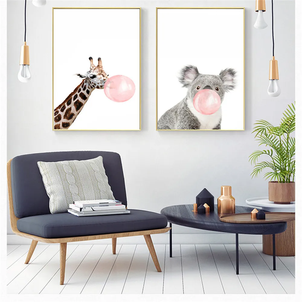 Home Decoration Nordic Style Modern Pink Balloon Cartoon Zebra Kids Room Decor Canvas Art Print Warm Family Poster Wall Picture
Home Decoration Nordic Style Modern Pink Balloon Cartoon Zebra Kids Room Decor Canvas Art Print Warm Family Poster Wall Picture