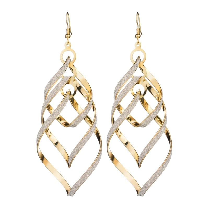 MissCyCy New Brand Design Fashion Elegant Classic Punk Gold Color Spiral Pendant Drop Earrings Jewelry For Women Wholesale
MissCyCy New Brand Design Fashion Elegant Classic Punk Gold Color Spiral Pendant Drop Earrings Jewelry For Women Wholesale