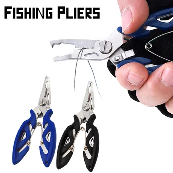 2019 New 1PC Durable Portable Multifunctional Stainless Steel Fishing Pliers Split Ring Scissors Wire Line Cutter Hook Removers
2019 New 1PC Durable Portable Multifunctional Stainless Steel Fishing Pliers Split Ring Scissors Wire Line Cutter Hook Removers