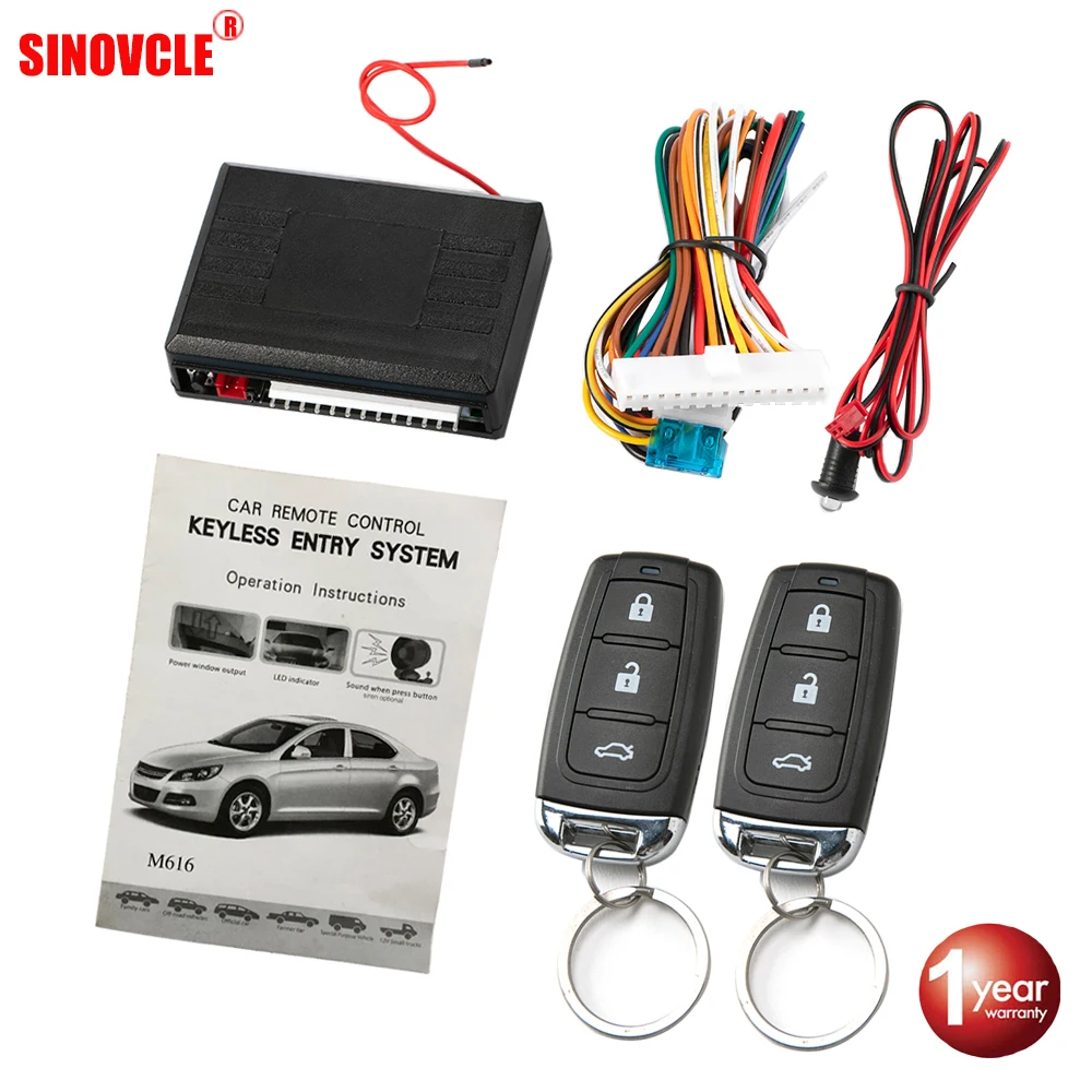 Hippcron Car Central Door Lock Auto Keyless Entry System Button Start Stop Keychain Central Kit Universal Car 12V
Hippcron Car Central Door Lock Auto Keyless Entry System Button Start Stop Keychain Central Kit Universal Car 12V