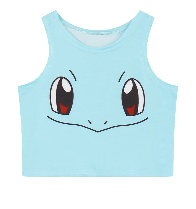 2016 Women Cotton Pattern Tees Fashion Pink Camis Pokemon Printing Kawaii T-shirt Sexy Slim Crop Top Tee
2016 Women Cotton Pattern Tees Fashion Pink Camis Pokemon Printing Kawaii T-shirt Sexy Slim Crop Top Tee