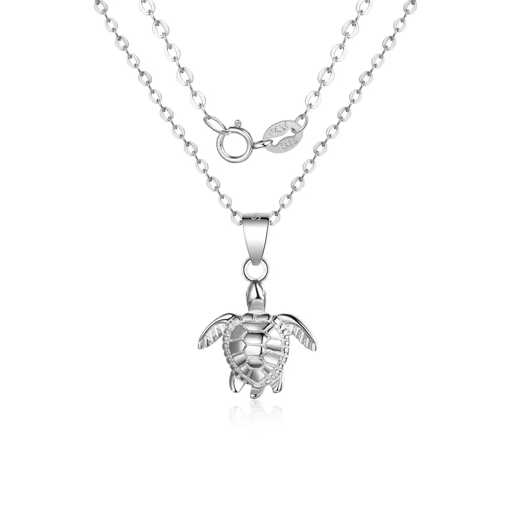 New Fashion Necklaces 2019 Authentic 925 Sterling Silver Pendant Turtle Clavicle Necklace Women Accessories Dropshipping
New Fashion Necklaces 2019 Authentic 925 Sterling Silver Pendant Turtle Clavicle Necklace Women Accessories Dropshipping