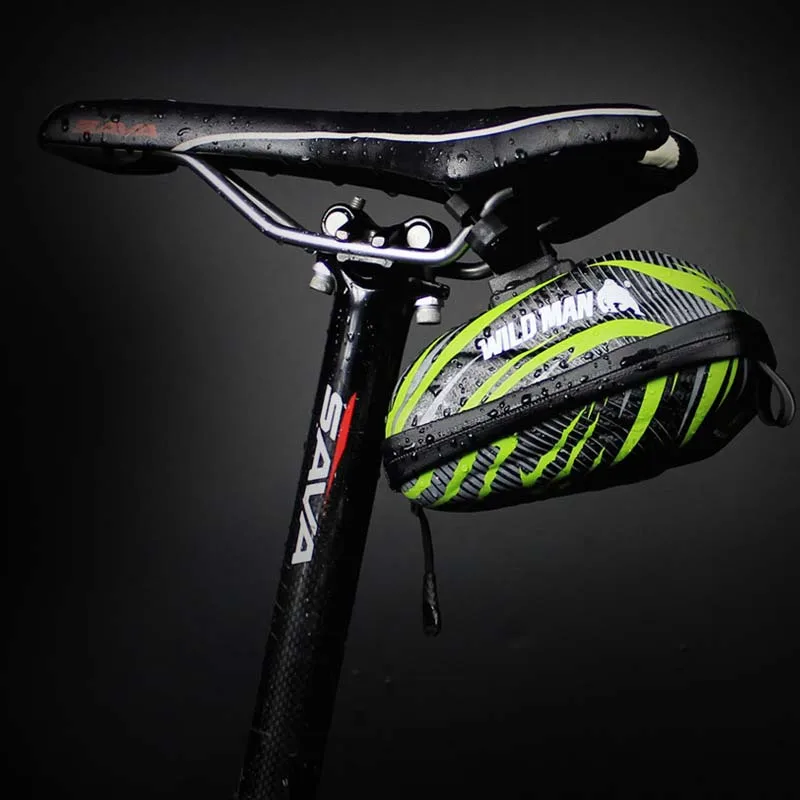 Personality Off-Road Waterproof Bicycle Package Tail Package Mountain Road Bike Saddle Seat Rear Seat Bag Riding Equipment
Personality Off-Road Waterproof Bicycle Package Tail Package Mountain Road Bike Saddle Seat Rear Seat Bag Riding Equipment