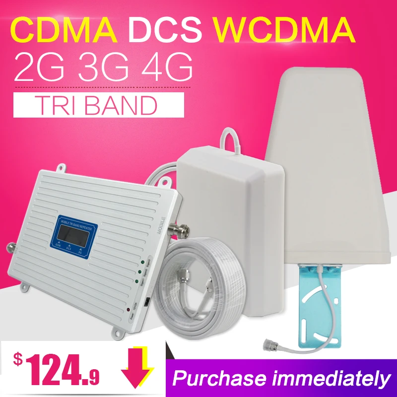 New Zealand CDMA 850 DCS 1800 WCDMA 2100 Tri Band Booster 2G 3G 4G LTE 1800 Mobile Phone Signal Amplifier Cell Phone Repeater
New Zealand CDMA 850 DCS 1800 WCDMA 2100 Tri Band Booster 2G 3G 4G LTE 1800 Mobile Phone Signal Amplifier Cell Phone Repeater
