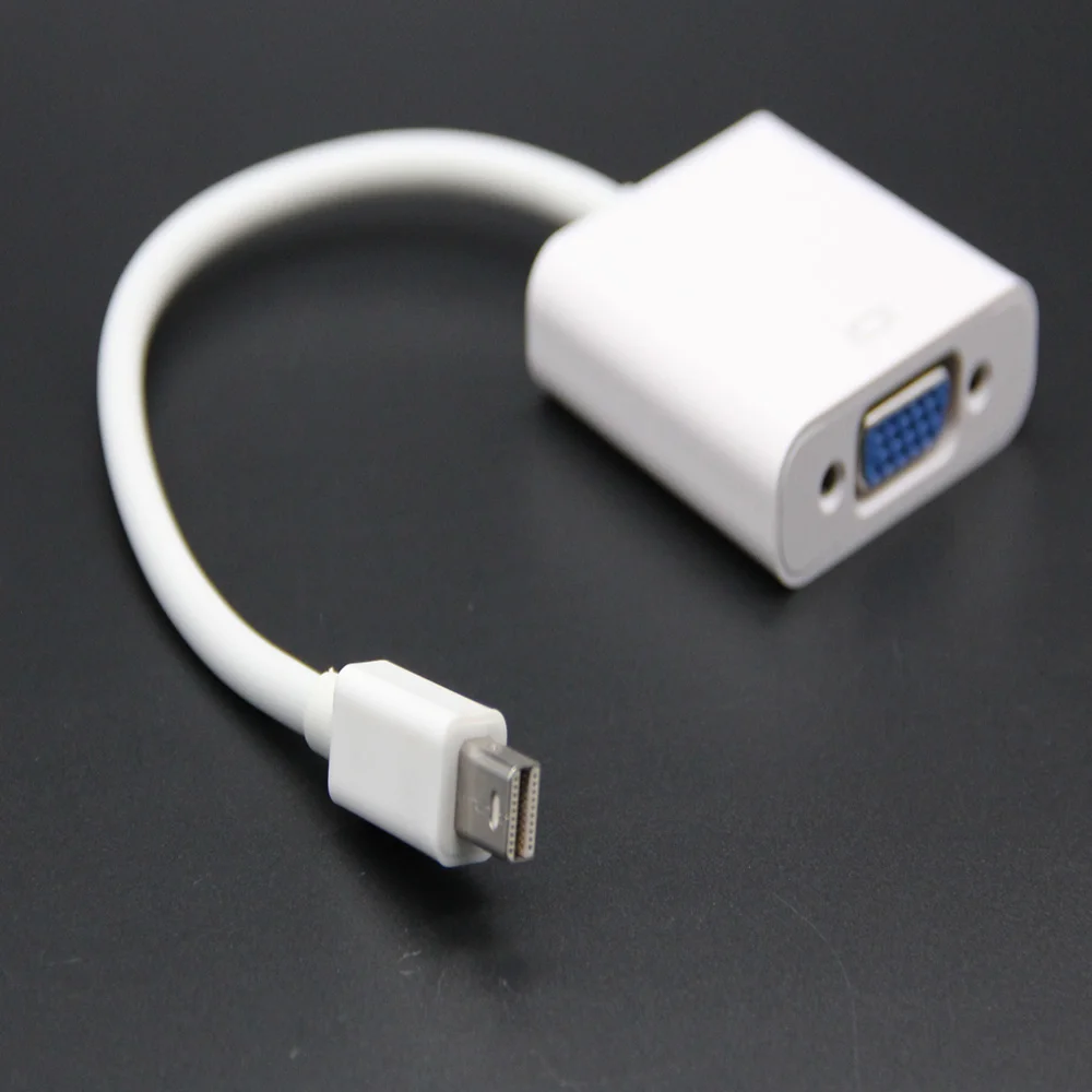 Mini Thunderbolt Mini DisplayPort Display Port Mini DP To VGA Cable Adapter 1080P For MacBook Air Pro iMac Mac
Mini Thunderbolt Mini DisplayPort Display Port Mini DP To VGA Cable Adapter 1080P For MacBook Air Pro iMac Mac