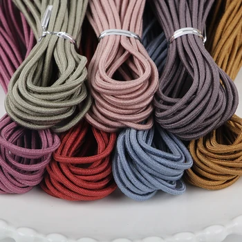 3mm Colorful High Quality Round Elastic Ribbon Round Rubber Band For Hairline Elastic Band Elastic Line DIY Sewing Accessory
3mm Colorful High Quality Round Elastic Ribbon Round Rubber Band For Hairline Elastic Band Elastic Line DIY Sewing Accessory